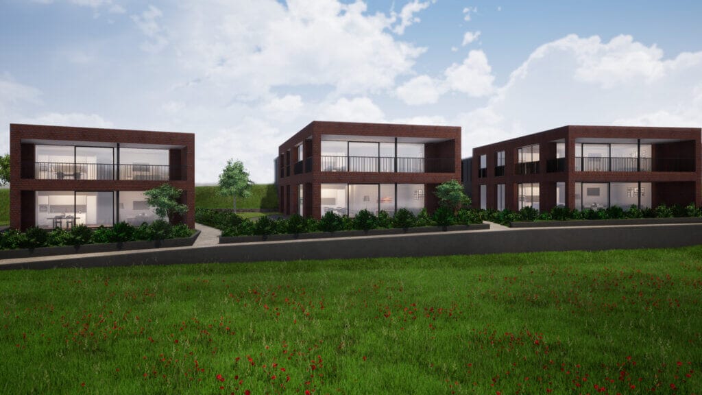 Neubau Zweifamilienhäuser Mühlau Grünau AG Architekturbüro